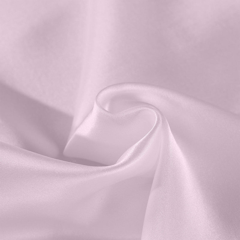 SILK PILLOW CASE TWIN PACK - SIZE: 51X76CM  - Lilac Payday Deals