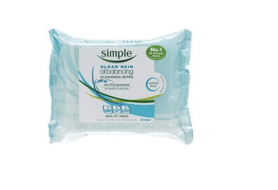 Simple Purifying Cleansing Wipes 200ml Kind to Skin Gently Cleanses Payday Deals