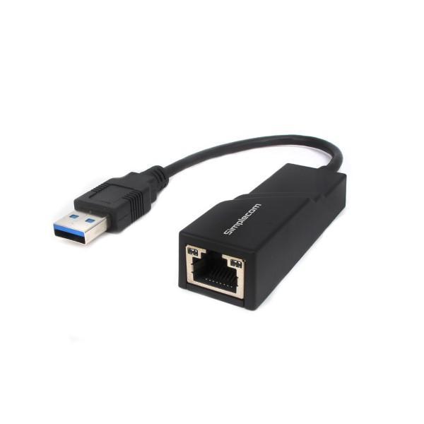 Simplecom NU301 SuperSpeed USB 3.0 to RJ45 Gigabit 1000Mbps Ethernet Network Adapter Payday Deals