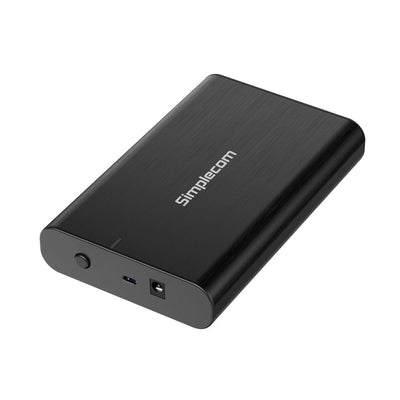 Simplecom SE331 Aluminium 3.5'' SATA to USB-C External Hard Drive Enclosure USB 3.2 Gen1 5Gbps Payday Deals