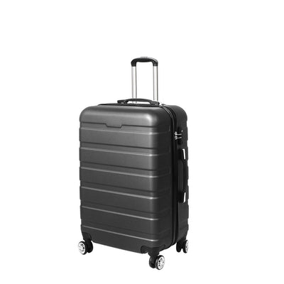 Slimbridge 28" Luggage Suitcase Trolley Travel Packing Lock Hard Shell Dark Grey