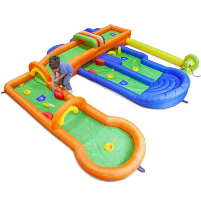 Tee Off Mini Golf Inflatable Play Centre Payday Deals