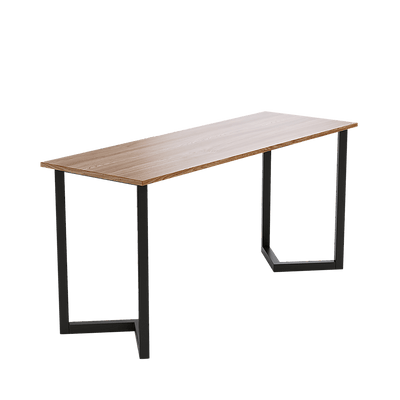 V Shaped Table Bench Desk Legs Retro Industrial Design Fully Welded - Black Payday Deals