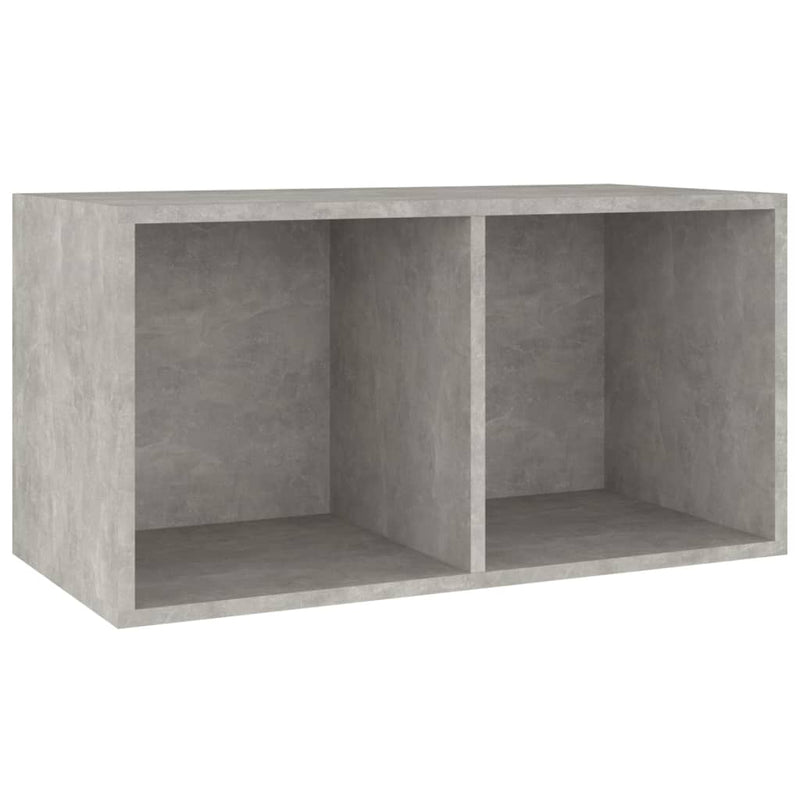 Vinyl Storage Box Concrete Grey 71x34x36 cm Engineered Wood Payday Deals
