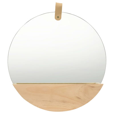 Wall Mirror Solid Pinewood 35 cm Payday Deals