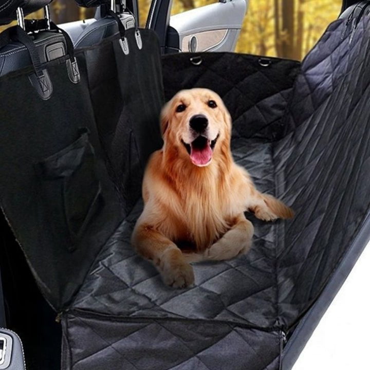 Waterproof Pet Car Seat Cover Hammock With Seat Belt Buckle Payday Deals