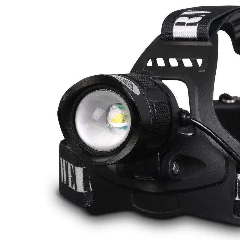 Weisshorn 5 Modes LED Flash Torch Headlamp