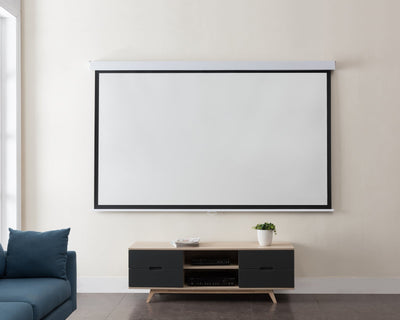 Westinghouse 110" Pull Down Projector Screen Theatre Projection Wall Mountable 16:9 Payday Deals