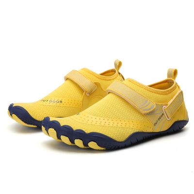Women Water Shoes Barefoot Quick Dry Aqua Sports Shoes - Yellow Size EU38 = US5 Payday Deals