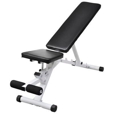 Workout Bench with Barbell and Dumbbell Set 60.5 kg Payday Deals