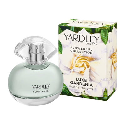 Yardley Flowerful Collection Luxe Gardenia EDT Spray Women Fragrance 50ml