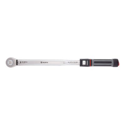 Wurth 1/2 Inch Torque Wrench 40-200Nm Ratchet Drive Tool for Precise Bolt Tightening