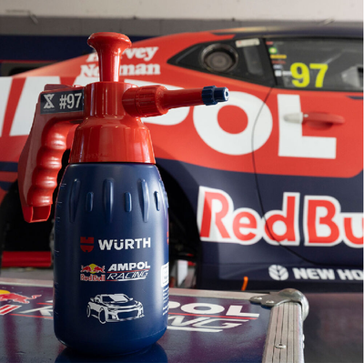 1L Wurth RedBull Ampol F1 Racing Brake Cleaner Specific Pump Spray Bottle Unfilled