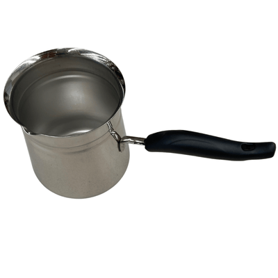 1.2L TURKISH COFFEE POT Milk Warmer Jug w Handle STAINLESS STEEL Payday Deals