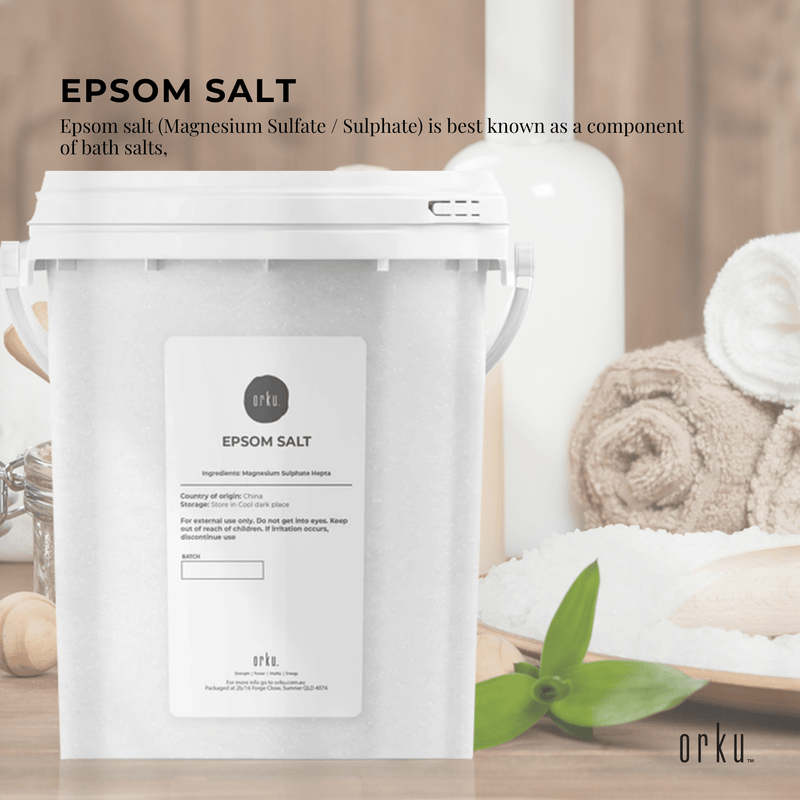 1.3kg Epsom Salt Tub - Magnesium Sulphate For Bath Skin Body Skin Care Payday Deals