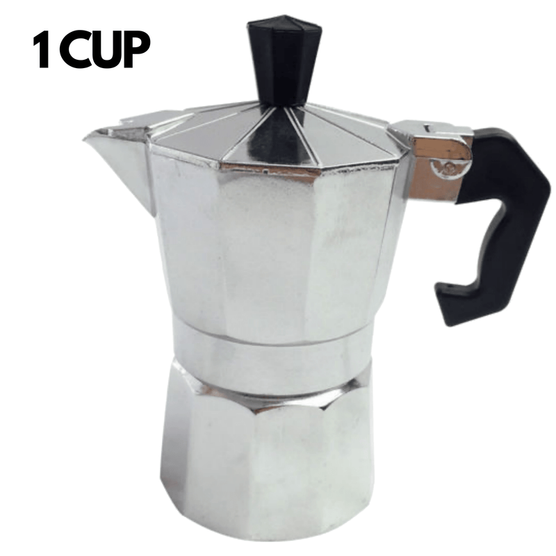 1 Cup Coffee Percolator Moka Espresso Stove Top Maker Perculator Aluminium Payday Deals