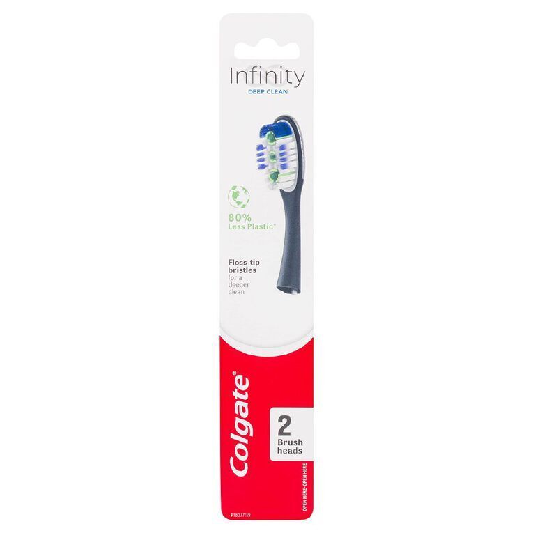 1 Pack of 2 Colgate Infinity Deep Clean Soft Toothbrush Refill Payday Deals
