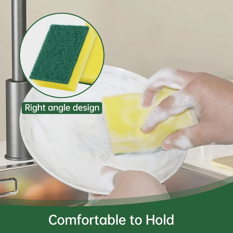 1 Pack of 3 Scourer Sponge Strong Commercial Grade Regular Duty 15x10x3cm Payday Deals