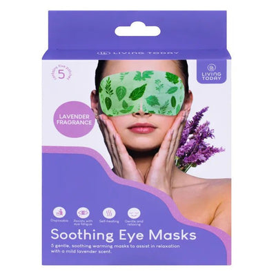 1 Pack of 5 Soothing Eye Masks Soft Self Heating Patch for Fatigue Dark Circles Payday Deals