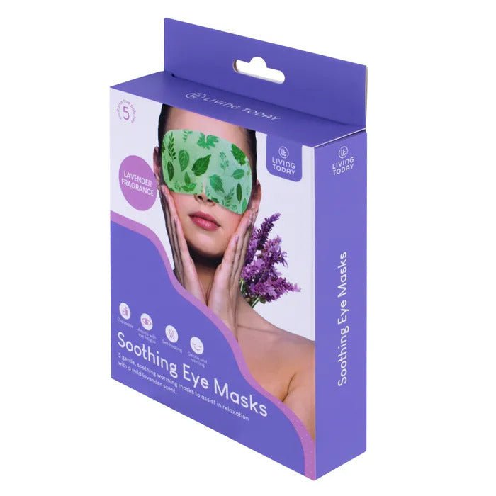 1 Pack of 5 Soothing Eye Masks Soft Self Heating Patch for Fatigue Dark Circles Payday Deals