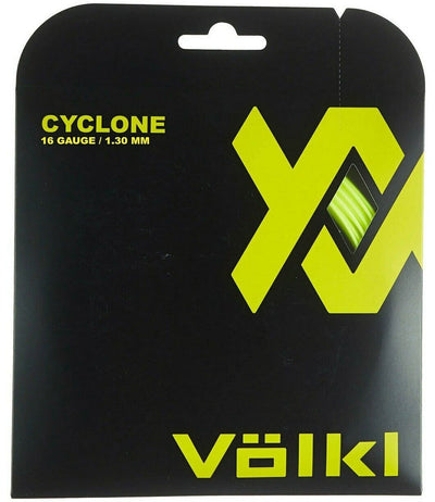 1 Pack Volkl Cyclone 16g/1.30mm Tennis Racquet Strings - Neon Yellow Payday Deals