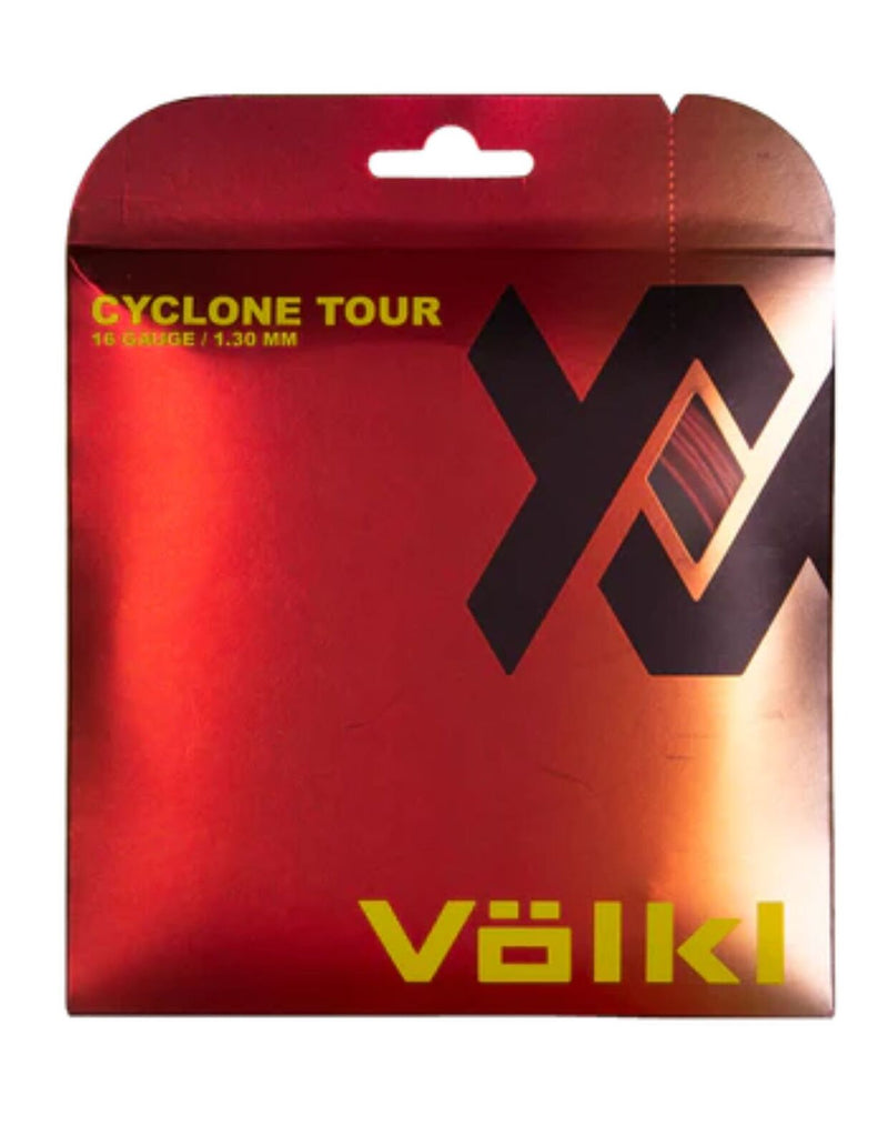 1 Pack Volkl Cyclone Tour 16g/1.30mm Tennis Racquet Strings - Red Payday Deals