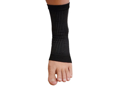 1 Pair AXIGN Medical Plantar Fasciitis Compression Sock Ankle Sleeve Support - Black Payday Deals