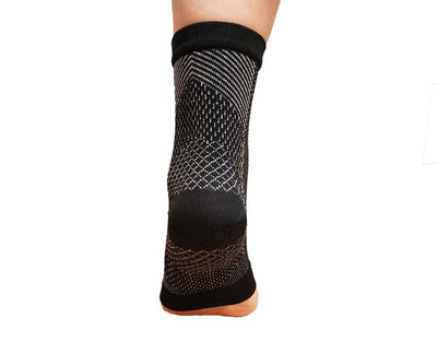 1 Pair AXIGN Medical Plantar Fasciitis Compression Sock Ankle Sleeve Support - Black Payday Deals