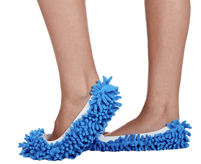 1 Pair Foot Mop Cleaner Lazy Floor Dusting Shoe Slipper Cover Polishing Clean Payday Deals