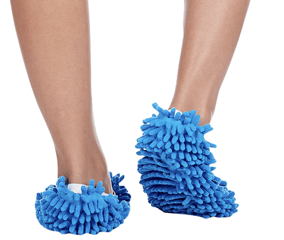 1 Pair Foot Mop Cleaner Lazy Floor Dusting Shoe Slipper Cover Polishing Clean Payday Deals