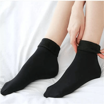 1 Pair Large Thick Fur THERMAL HEATED SOCKS Warm Winter Work Ski Reversible Payday Deals