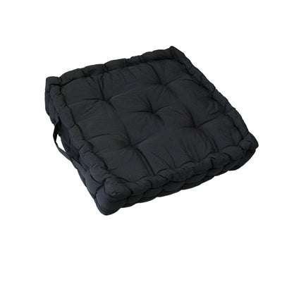 1 Pc Floor Box Cushion Pad 40 x 40+ 8 cm Black Payday Deals