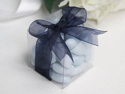 10 Pack of 5cm Clear PVC Plastic Folding Packaging Small rectangle/square Boxes for Wedding Jewelry Gift Party Favor Model Candy Chocolate Soap Box Payday Deals