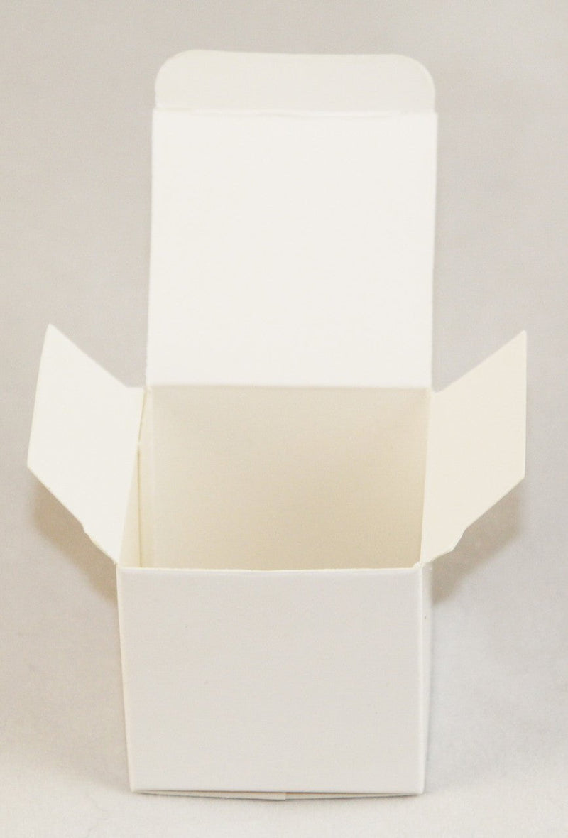 10 Pack of White 8x8x8cm Square Cube Card Gift Box - Folding Packaging Small rectangle/square Boxes for Wedding Jewelry Gift Party Favor Model Candy Chocolate Soap Box Payday Deals