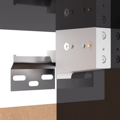 10 Piece TV Cabinet Set High Gloss Grey Engineered Wood Payday Deals