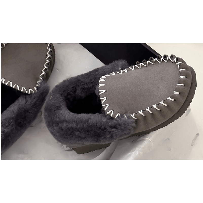 100% Australian Merino Sheepskin Moccasins Slippers Winter Casual Genuine Slip On UGG Payday Deals