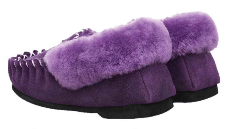 100% Australian Merino Sheepskin Moccasins Slippers Winter Casual Genuine Slip On UGG Payday Deals