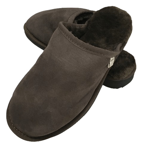 100% Australian Merino Sheepskin Scuffs Moccasins Slippers Winter Slip On UGG - Mens Payday Deals