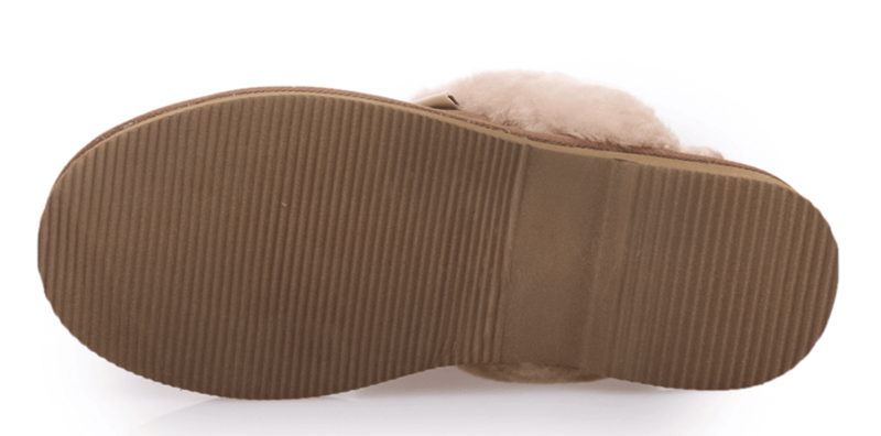 100% Australian Merino Sheepskin Scuffs Moccasins Slippers Winter Slip On UGG - Womens Payday Deals