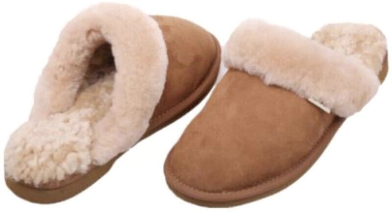 100% Australian Merino Sheepskin Scuffs Moccasins Slippers Winter Slip On UGG - Womens Payday Deals