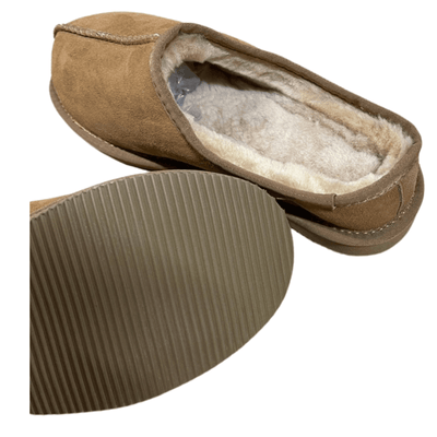 100% Australian Sheepskin Scuffs Clogs Moccasins Slippers Winter UGG - Chestnut Payday Deals