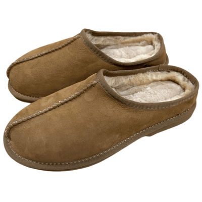 100% Australian Sheepskin Scuffs Clogs Moccasins Slippers Winter UGG - Chestnut Payday Deals