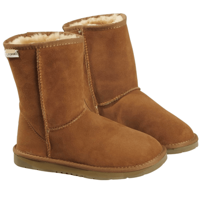 100% Australian Sheepskin UGG 3/4 Boots Moccasins Slippers Shoes Classic - Chestnut