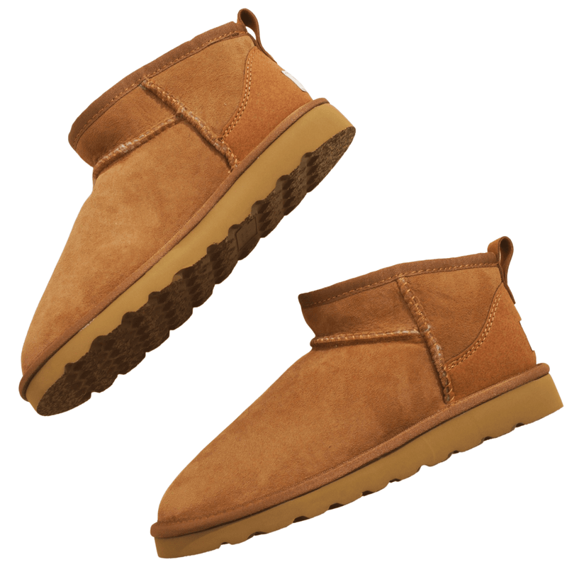 100% Australian Sheepskin UGG Ankle Boots Moccasins Slippers Shoes - Ultra Short Payday Deals