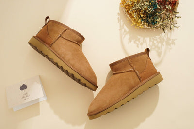 100% Australian Sheepskin UGG Ankle Boots Moccasins Slippers Shoes - Ultra Short Payday Deals