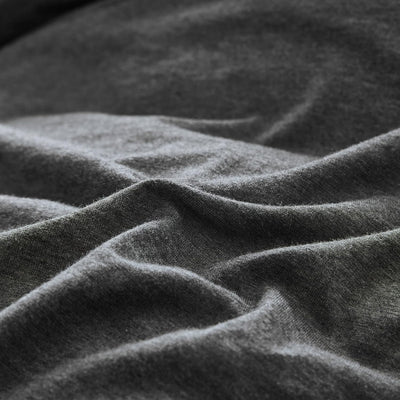 100% Jersey Cotton Soft Stretchy Breathable Fitted Sheet - Black Marble - Double Size Payday Deals