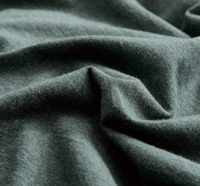 100% Jersey Cotton Soft Stretchy Breathable Fitted Sheet - Forest Green - Double Size Payday Deals