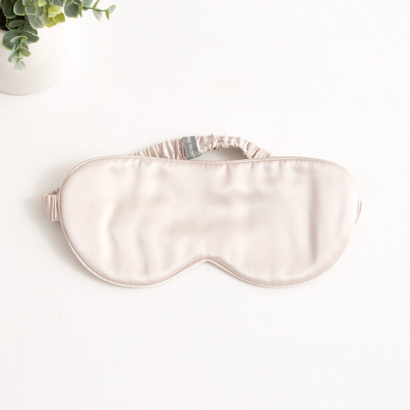 100% Mulberry Silk Sand Eye Mask by Renee Taylor Payday Deals