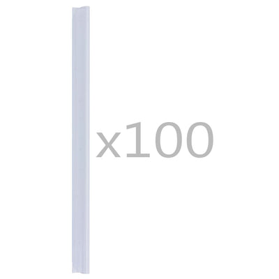 100 pcs Fence Strip Clips PVC Transparent Payday Deals
