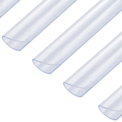 100 pcs Fence Strip Clips PVC Transparent Payday Deals